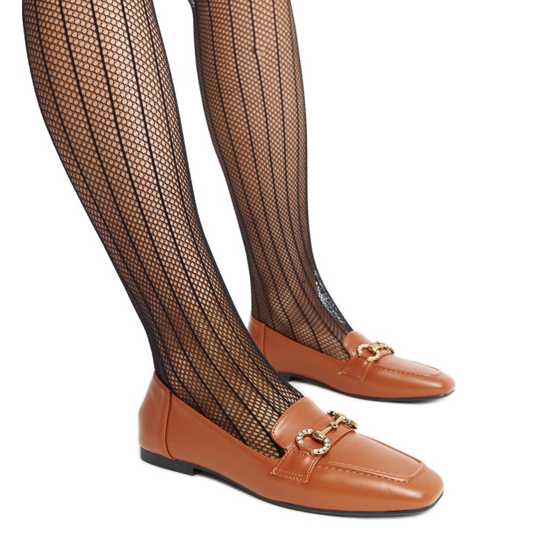 Mocasines marrones con hebilla Areebah marrón Mocasines marrones con hebilla Areebah marrón