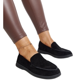 Zapatos Rumay ante negro