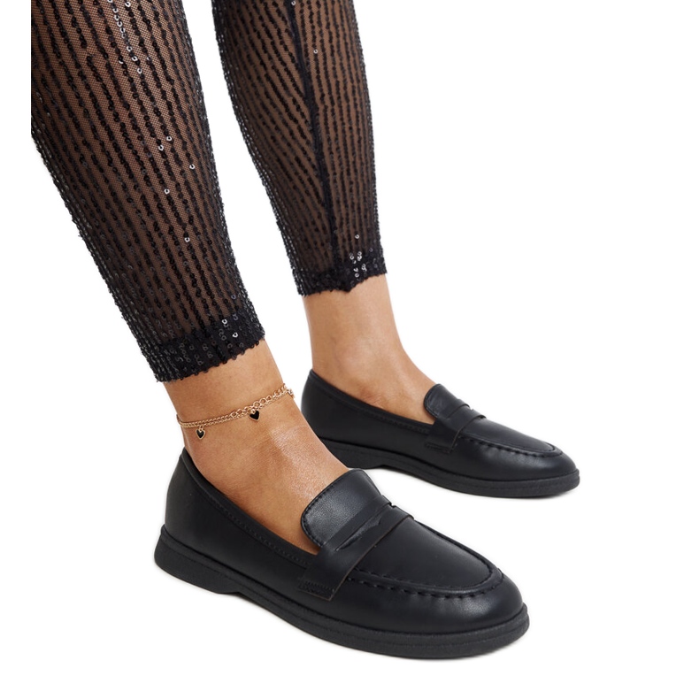 Mocasines Nawrah clásicos negros Mocasines Nawrah clásicos negros