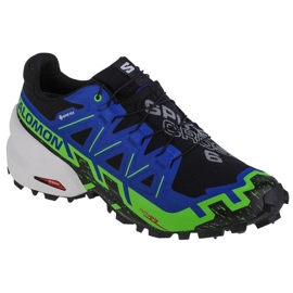 Zapatillas Salomon Spikecross 6 Gtx M 472687 azul