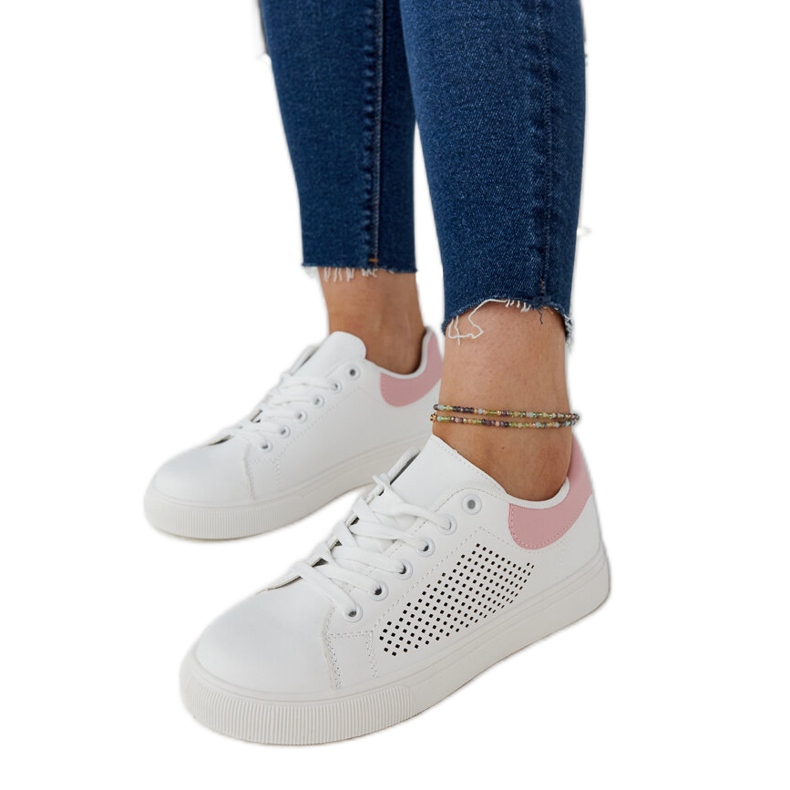 Deportivas Semhar caladas blancas blanco