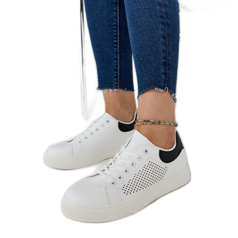 Deportivas Semhar caladas blancas blanco