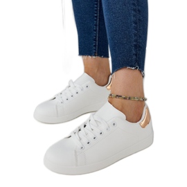 Zapatillas con plataforma Birikti blancas blanco