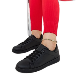Zapatillas con plataforma Birikti negras negro