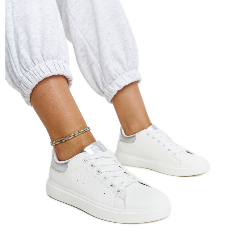 Zapatillas con plataforma Ariam blancas blanco