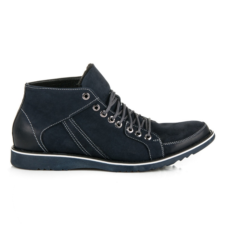 Lucca Zapatos de hombre cómodos azul