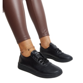 Deportivas Yusra de ecopiel negras negro