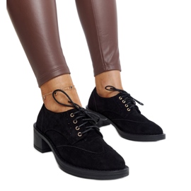 Zapatos tacón Tigard ante negro