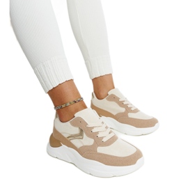 Zapatillas marrones con plataforma Nereida. marrón
