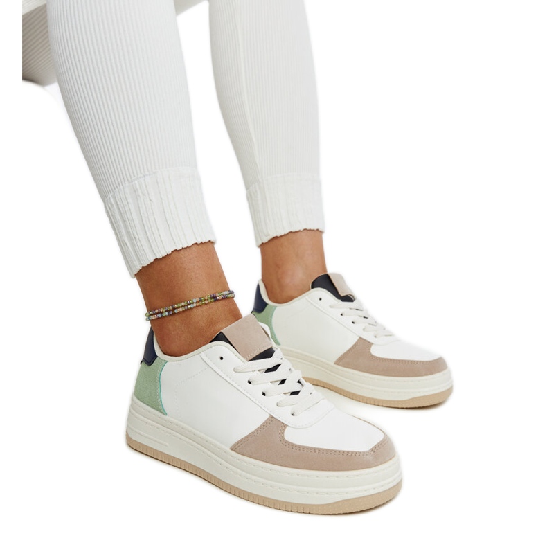 Zapatillas multicolores con plataforma Cvita.