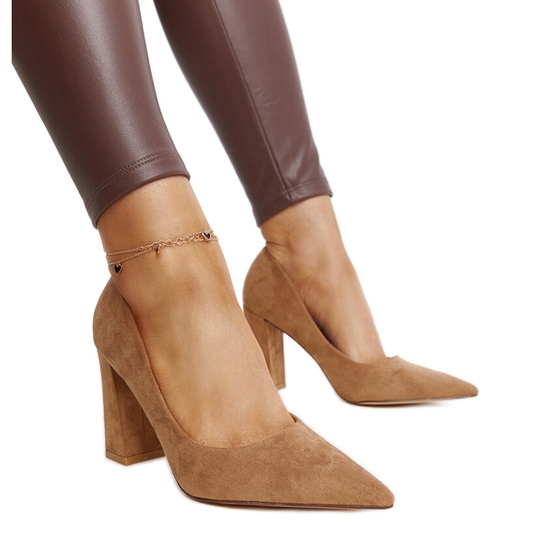 Zapatos de tacón marrones de Leea marrón Zapatos de tacón marrones de Leea marrón