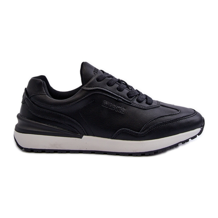 Zapatillas Hombre Piel Big Star NN174287 Negro