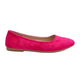 Bailarinas mujer en ante Fucsia Kommia rosado Bailarinas mujer en ante Fucsia Kommia rosado