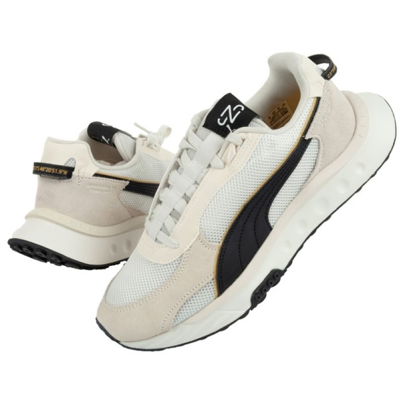 Zapatos Puma Wild Rider 385047 01 beige