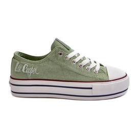 Zapatillas de Mujer con Suela Gruesa Lee Cooper LCW-24-31-2217 Verde