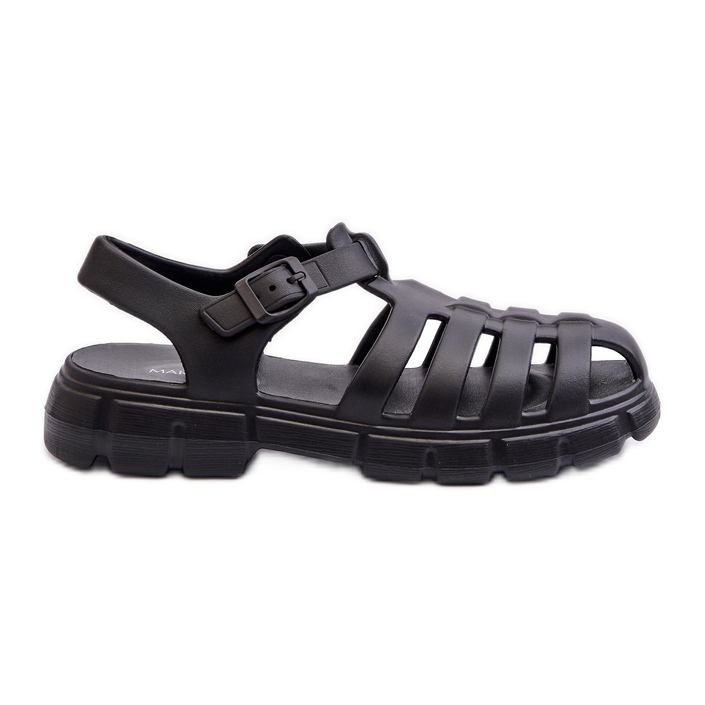 Sandalias Romanas Mujer Espuma Negro Gasaria Sandalias Romanas Mujer Espuma Negro Gasaria