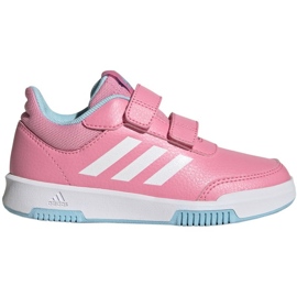 Zapatillas Adidas Tensaur Sport 2.0 Training Hook and Loop Jr GW6454 rosado