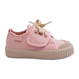 Zapatillas infantiles HI-POLY System Big Star NN374019 Rosa rosado