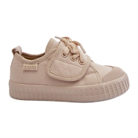 Zapatillas infantiles HI-POLY System Big Star NN374017 Beige