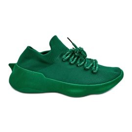 Zapatillas Deportivas Slip-On Mujer Verde Juhitha
