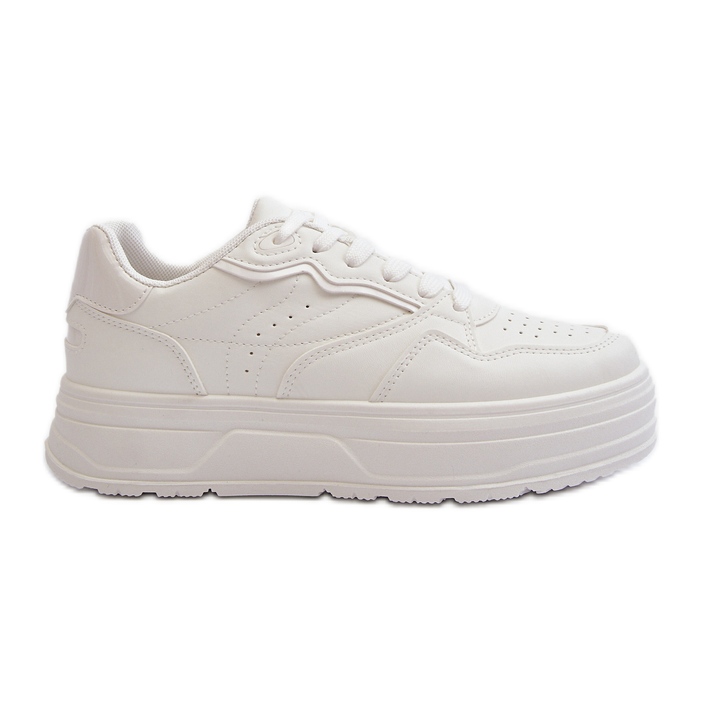 Zapatillas Mujer Plataforma Blanco Axivana