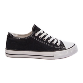 Zapatillas Bajas Clásicas Mujer Negro Caelira