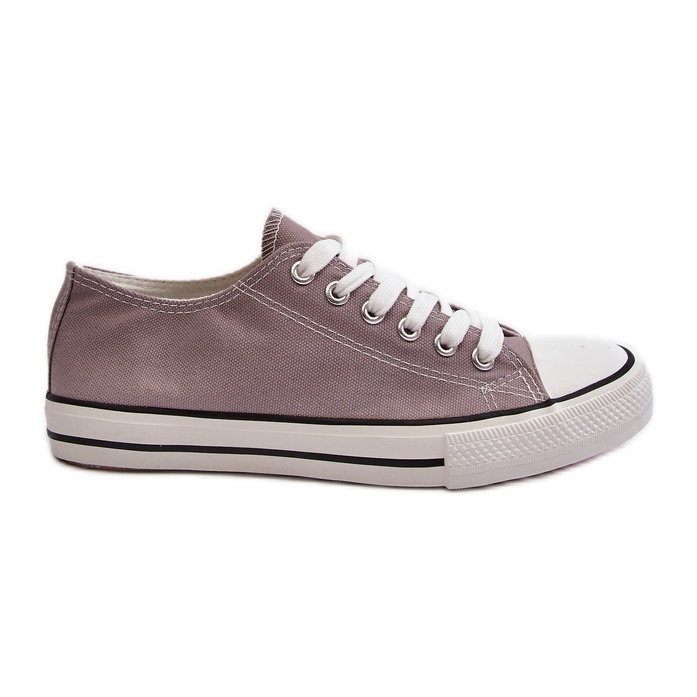 Zapatillas Bajas Clásicas Mujer Gris Caelira