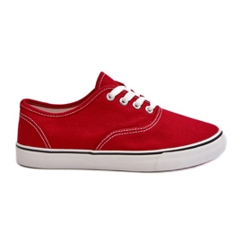 Zapatillas clásicas rojas Olvali para mujer rojo