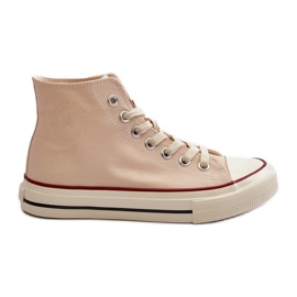 Zapatillas Altas Mujer Big Star NN274278 Beige
