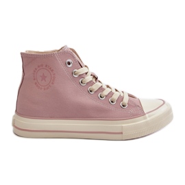 Zapatillas Altas Mujer Big Star NN274277 Rosa rosado