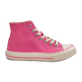 Zapatillas Altas Mujer Big Star NN274282 Rosa