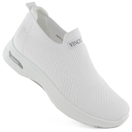 Deportivas slip-on mujer blancas Vinceza 13592 blanco