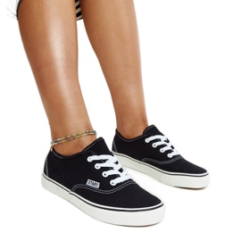 Zapatillas Erla clásicas negras negro
