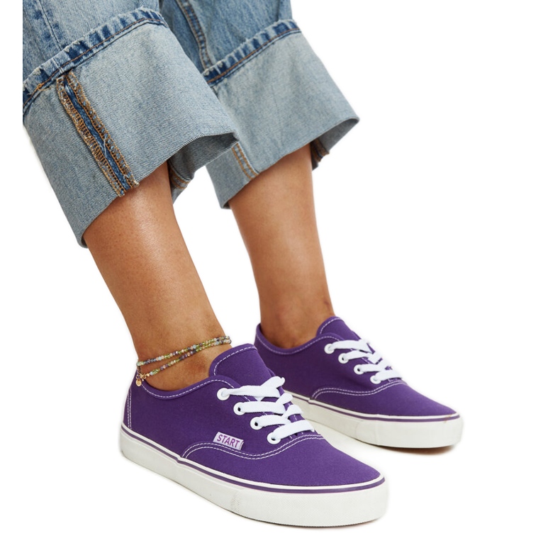 Zapatillas Erla clásicas moradas violeta