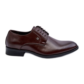 Zapatos elegantes marrones para hombre Jenavee marrón