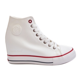 Zapatillas Mujer Cuña Cross Jeans NN2R4004 Blanco
