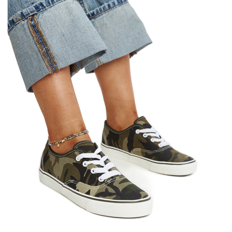 Zapatillas militares Erla verde