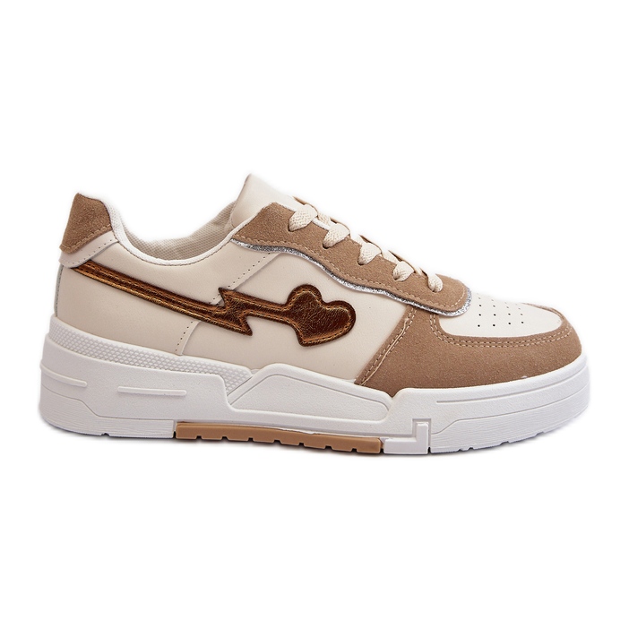 Zapatillas Mujer Plataforma Beige Zeparine