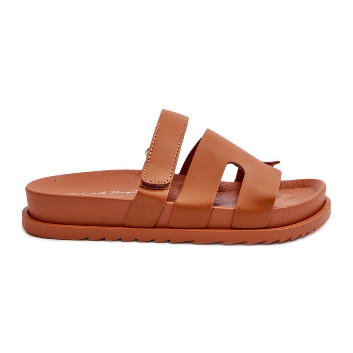 Chanclas clásicas Molie Camel para mujer marrón Chanclas clásicas Molie Camel para mujer marrón