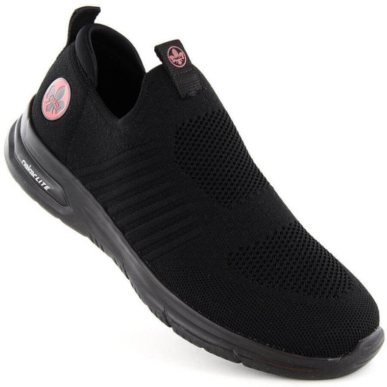 Zapatillas deportivas Rieker M B7365-00 RKR688 negro