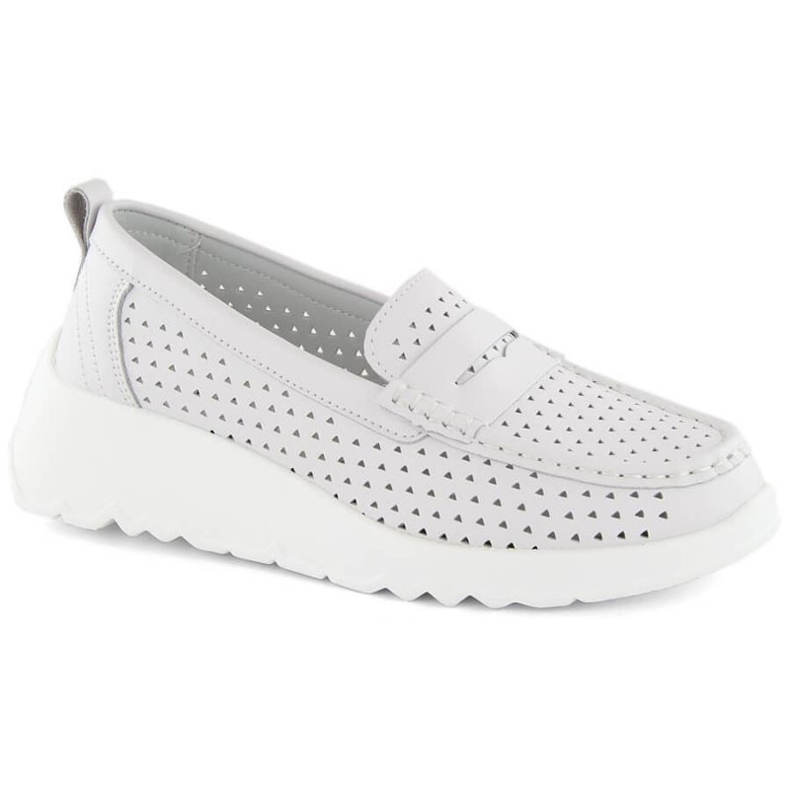 S.Barski S. Barski zapatos calados W LR509 OLI253A blanco