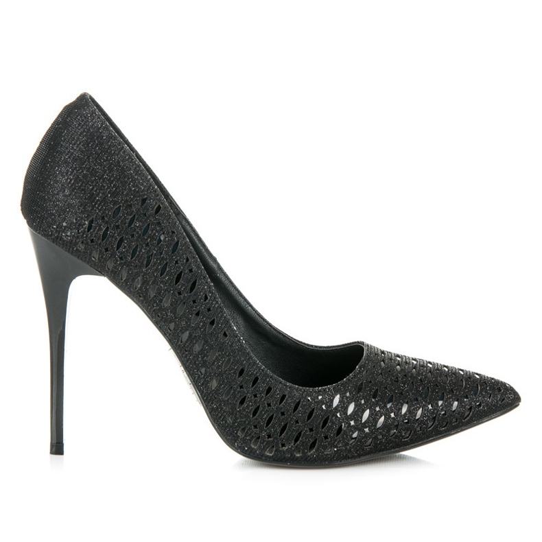 Vinceza Bombas elegantes negro