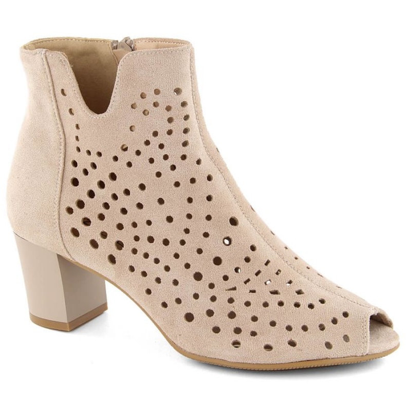 Jezzi W JEZ429A botines de ante, beige