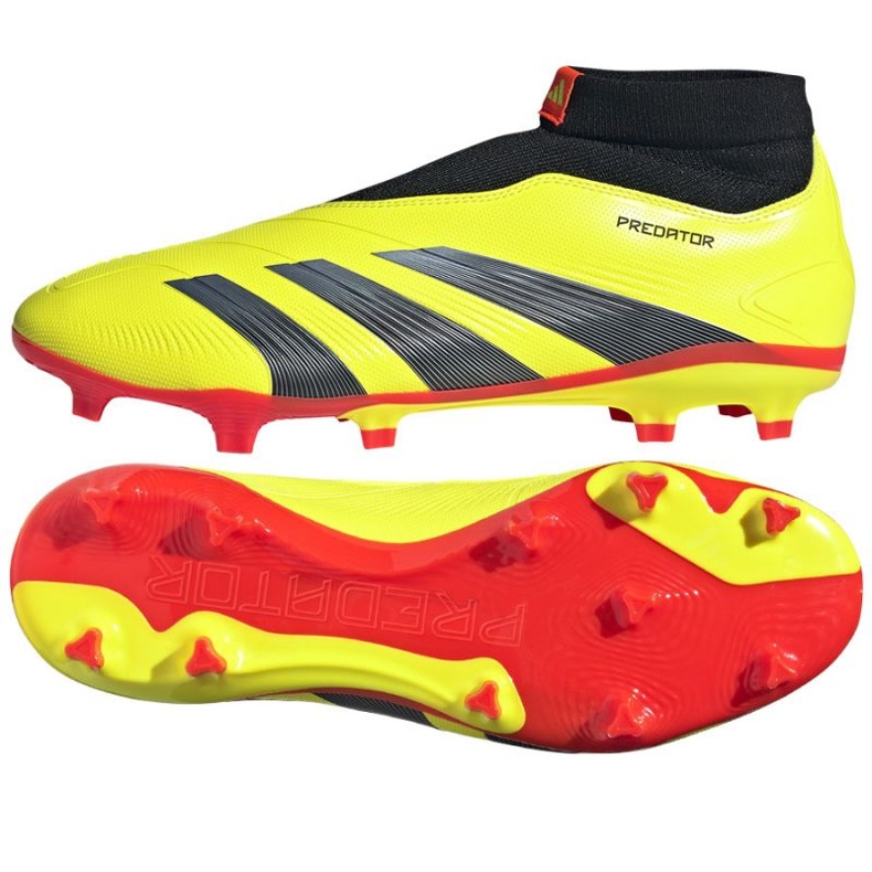 Botas de fútbol adidas Predator League Ll Fg M IG7766 amarillo