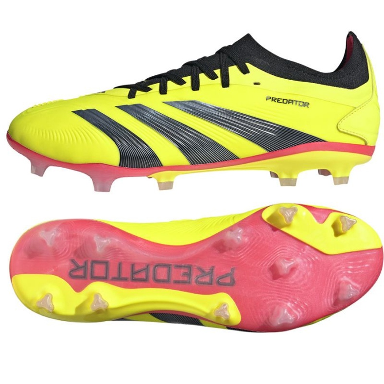 Botas de fútbol adidas Predator Pro Fg IG7776 amarillo