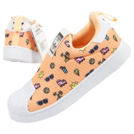 Zapatillas Adidas Superstar Jr GX3301 naranja