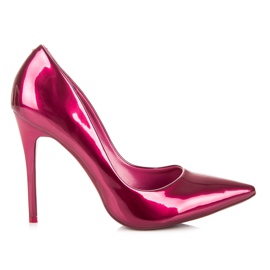 Vices Stilettos metalizados de mujer rosado Vices Stilettos metalizados de mujer rosado