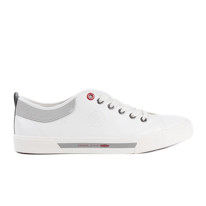 Deportivas Cross Jeans de hombre blancas blanco