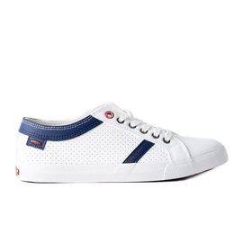 Deportivas Cross Jeans de hombre blancas blanco