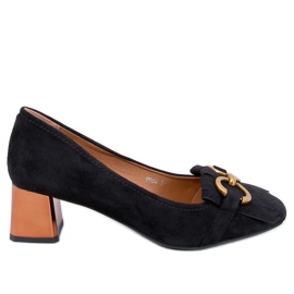 Zapatos de tacón Weinn Black cobre negro